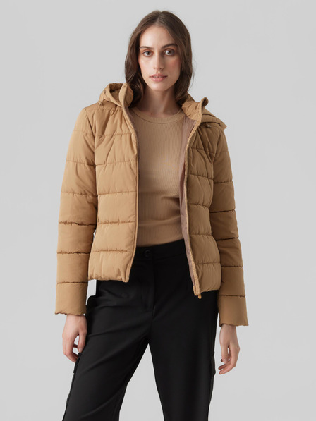 Vero Moda Barna VERO MODA Jessiemie női téli steppelt kabát
