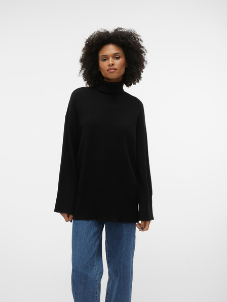 Vero Moda Fekete női garbó VERO MODA Goldneedle garbó VERO MODA Goldneedle