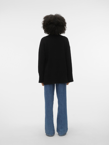 Vero Moda Fekete női garbó VERO MODA Goldneedle garbó VERO MODA Goldneedle