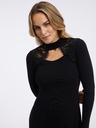 Orsay ORSAY fekete női kötött ruha