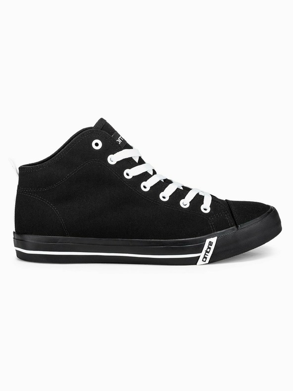 Ombre Clothing Fekete férfi bokacipő T304