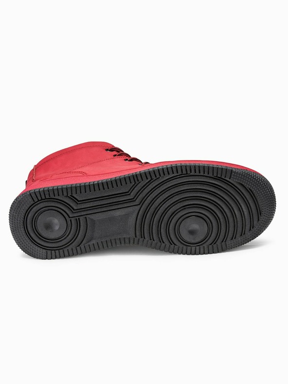 Ombre Clothing Piros férfi bokacipő T311