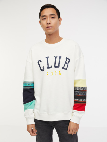Scotch & Soda Krémszínű férfi Scotch & Soda pulóver