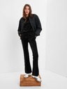 GAP Bársony melegítő nadrág flare mid rise GAP