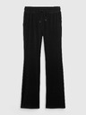 GAP Bársony melegítő nadrág flare mid rise GAP