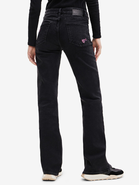 Desigual Fekete női bootcut farmer Desigual Vidin