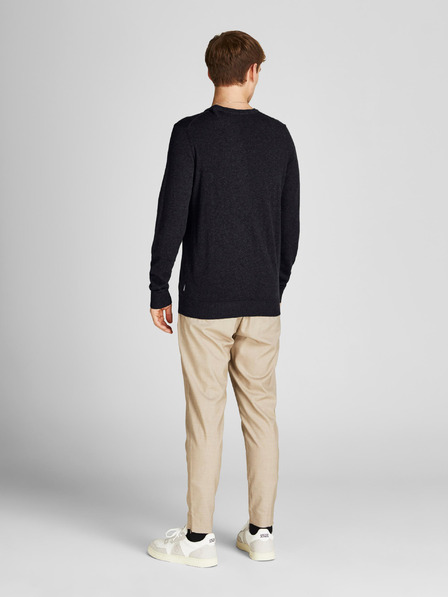 Jack & Jones Fekete alap Jack & Jones Emil pulóver