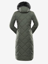 ALPINE PRO Zöld női steppelt kabát ALPINE PRO Gosbera