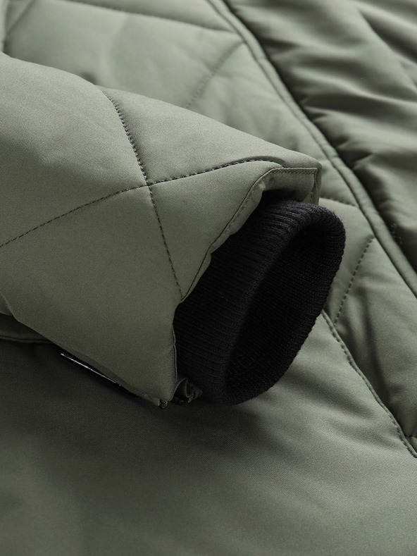 ALPINE PRO Zöld női steppelt kabát ALPINE PRO Gosbera