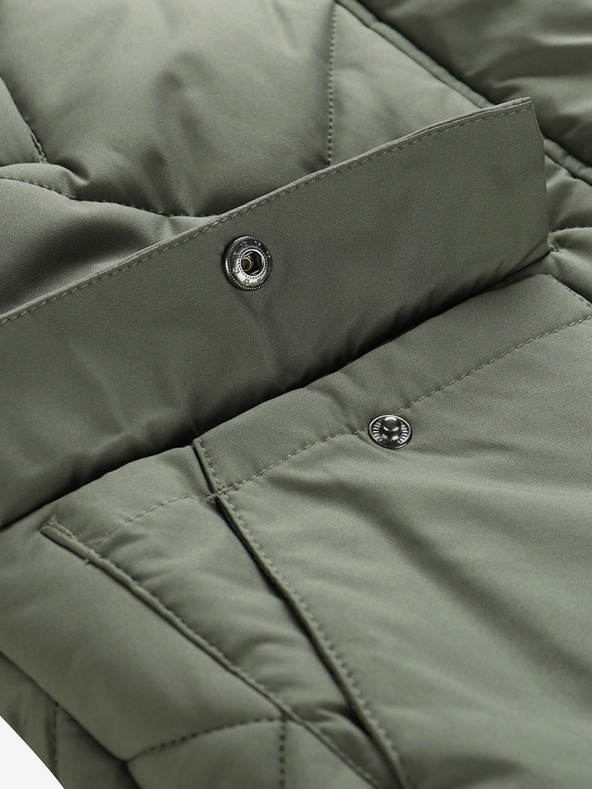 ALPINE PRO Zöld női steppelt kabát ALPINE PRO Gosbera