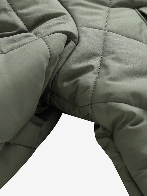 ALPINE PRO Zöld női steppelt kabát ALPINE PRO Gosbera