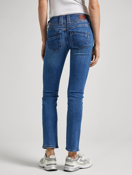 Pepe Jeans Kék női szűk szabású farmernadrág Jeans Pepe Jeans