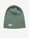 ALPINE PRO Zöld merinó gyapjú téli sapka ALPINE PRO Bedade