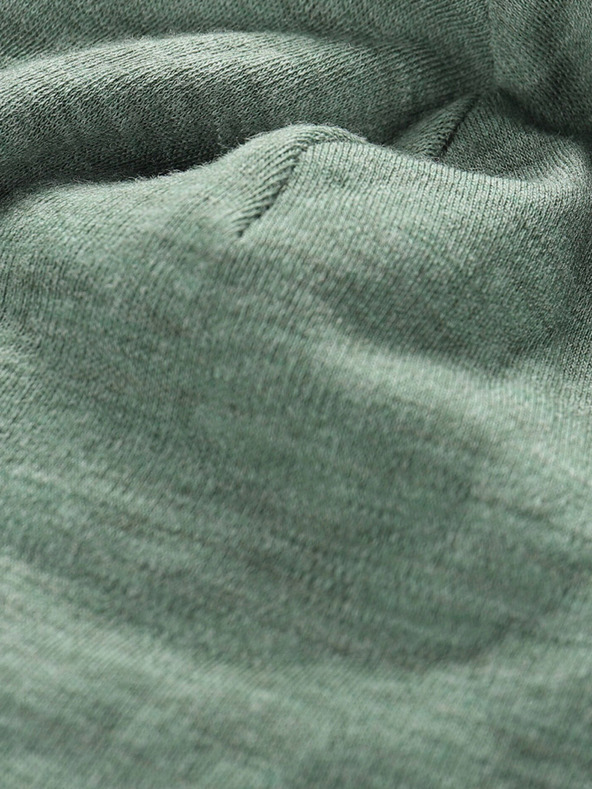 ALPINE PRO Zöld merinó gyapjú téli sapka ALPINE PRO Bedade