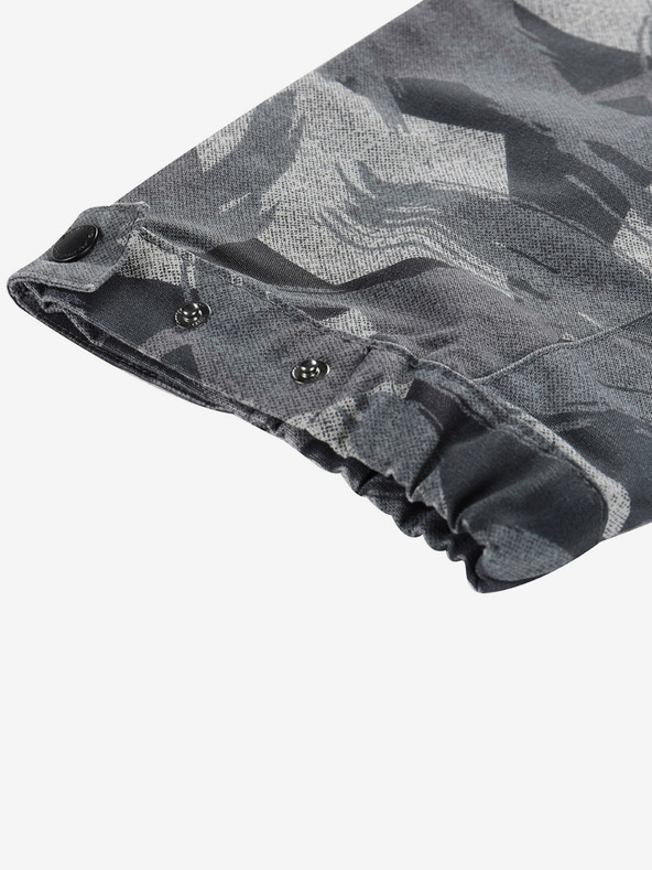 ALPINE PRO Sötétszürke férfi szabadtéri nadrág ALPINE PRO Zarm