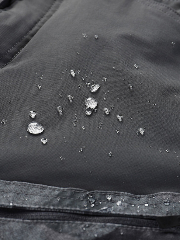 ALPINE PRO Sötétszürke férfi szabadtéri nadrág ALPINE PRO Zarm