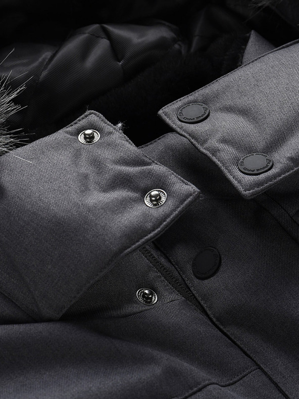 ALPINE PRO Fekete férfi téli kabát ALPINE PRO Egyp