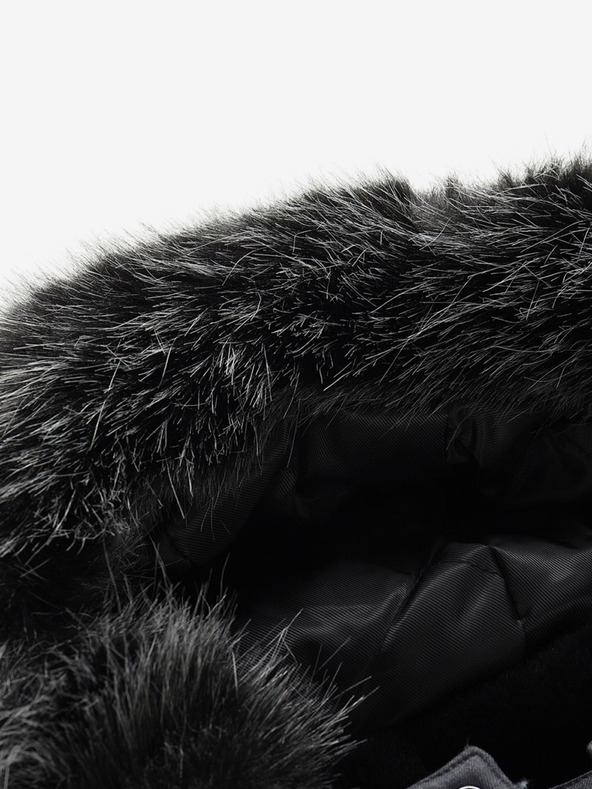 ALPINE PRO Fekete férfi téli kabát ALPINE PRO Egyp