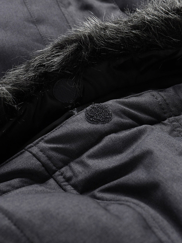 ALPINE PRO Fekete férfi téli kabát ALPINE PRO Egyp