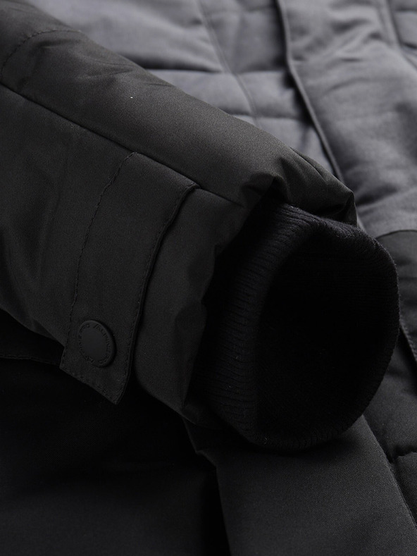 ALPINE PRO Fekete férfi téli kabát ALPINE PRO Egyp