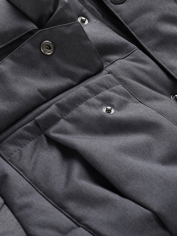 ALPINE PRO Fekete férfi téli kabát ALPINE PRO Egyp