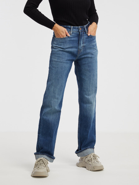 Pepe Jeans Kék női buggyos farmernadrág Pepe Jeans Robyn Selvedge DK