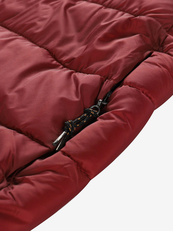 ALPINE PRO Piros női steppelt szoknya ALPINE PRO Lorfa