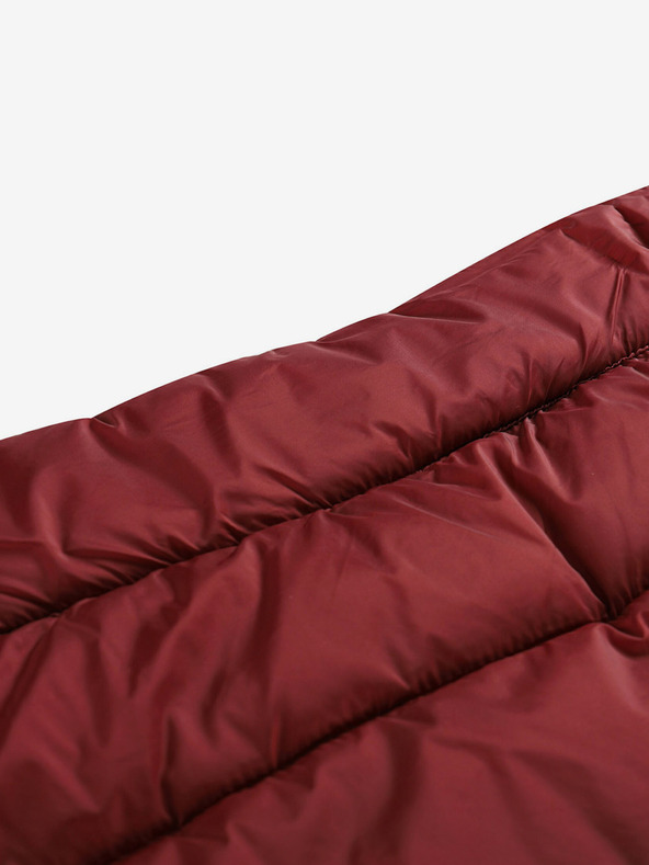 ALPINE PRO Piros női steppelt szoknya ALPINE PRO Lorfa