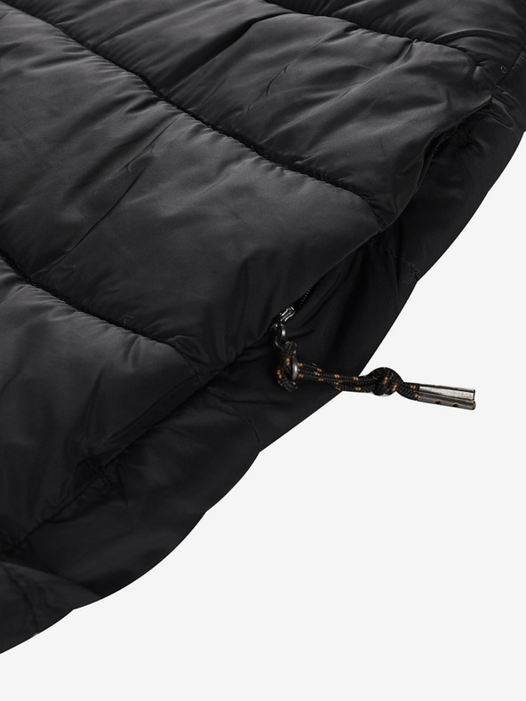 ALPINE PRO Fekete női steppelt szoknya ALPINE PRO Lorfa