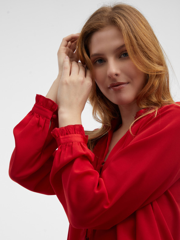 Orsay ORSAY sötét rózsaszín női blúz