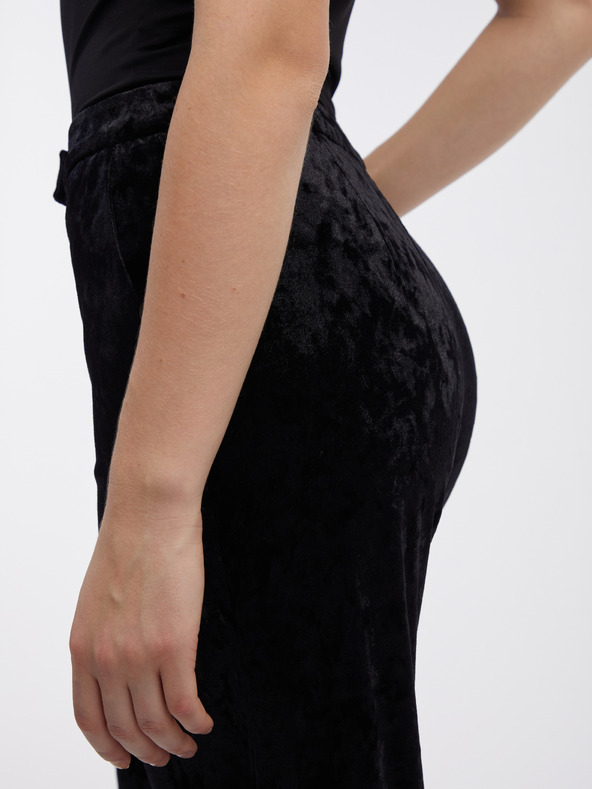 Orsay ORSAY fekete női bársonynadrág