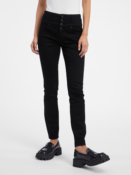Orsay ORSAY fekete skinny fit női farmer