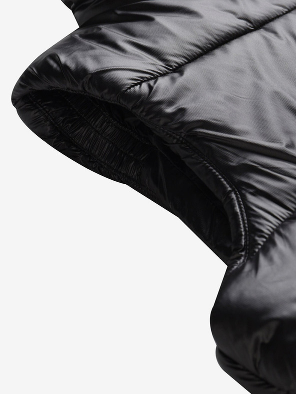 ALPINE PRO Fekete női steppelt hosszú mellény ALPINE PRO Urefa