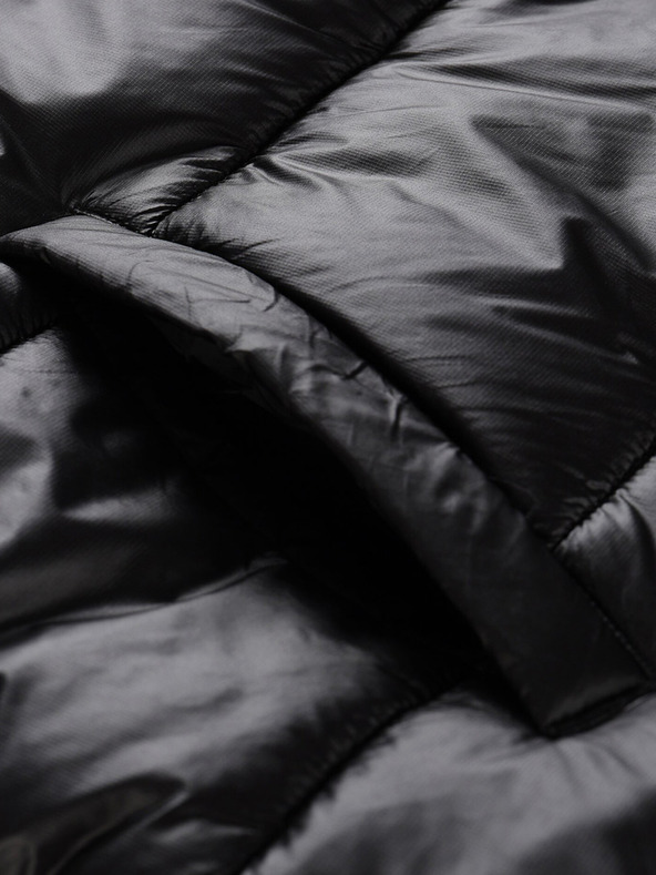 ALPINE PRO Fekete női steppelt hosszú mellény ALPINE PRO Urefa