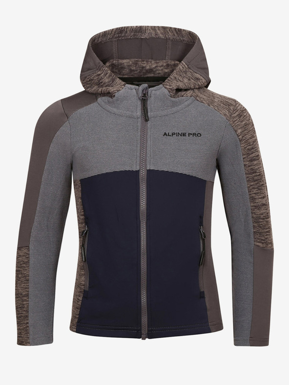 ALPINE PRO Szürke gyerek pulóver ALPINE PRO Groto