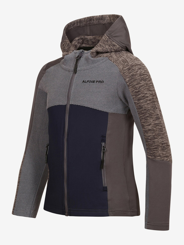 ALPINE PRO Szürke gyerek pulóver ALPINE PRO Groto