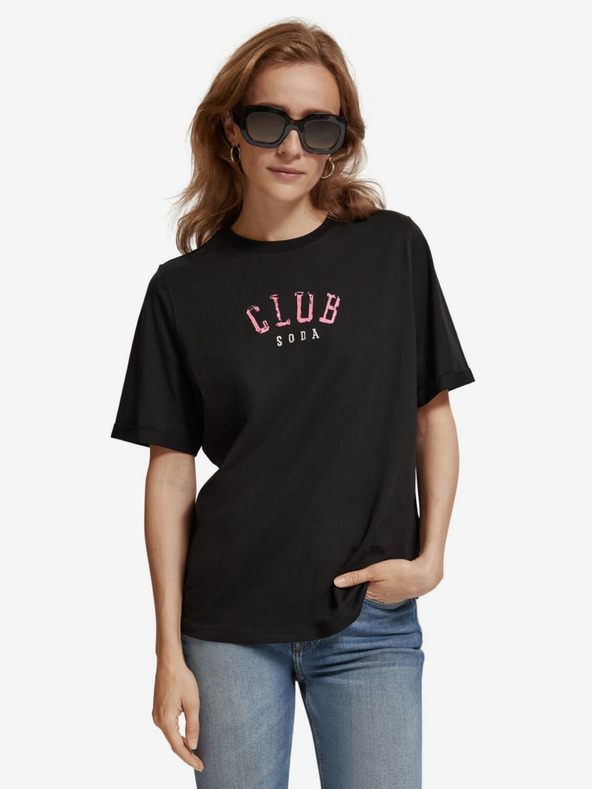 Scotch & Soda Fekete női Scotch & Soda póló