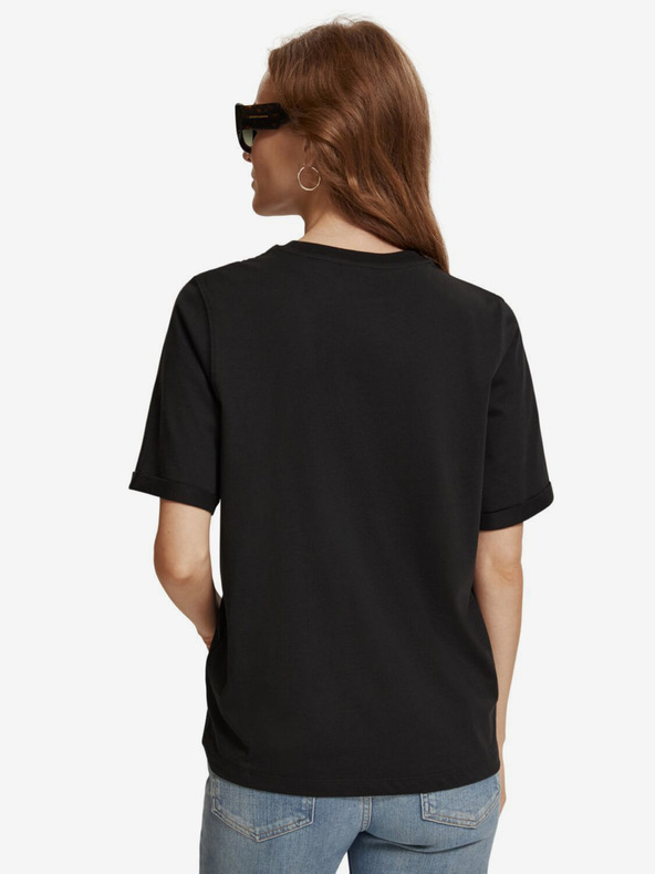 Scotch & Soda Fekete női Scotch & Soda póló