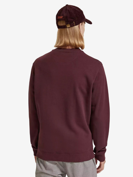 Scotch & Soda Scotch & Soda férfi bordó színű melegítőfelső