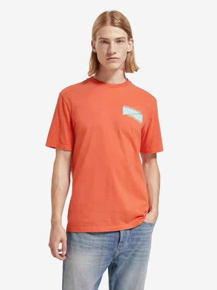 Scotch & Soda Narancssárga férfi Scotch & Soda póló