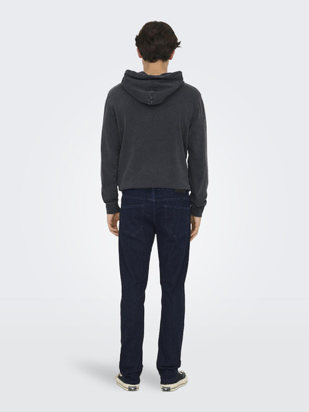 ONLY & SONS Sötétkék férfi slim fit farmernadrág ONLY & SONS Loom