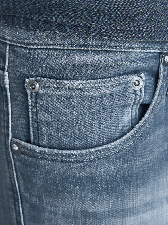Jack & Jones Kék skinny farmer Jack & Jones Glenn