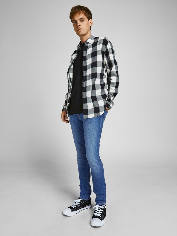 Jack & Jones Kék slim fit farmer Jack & Jones Liam