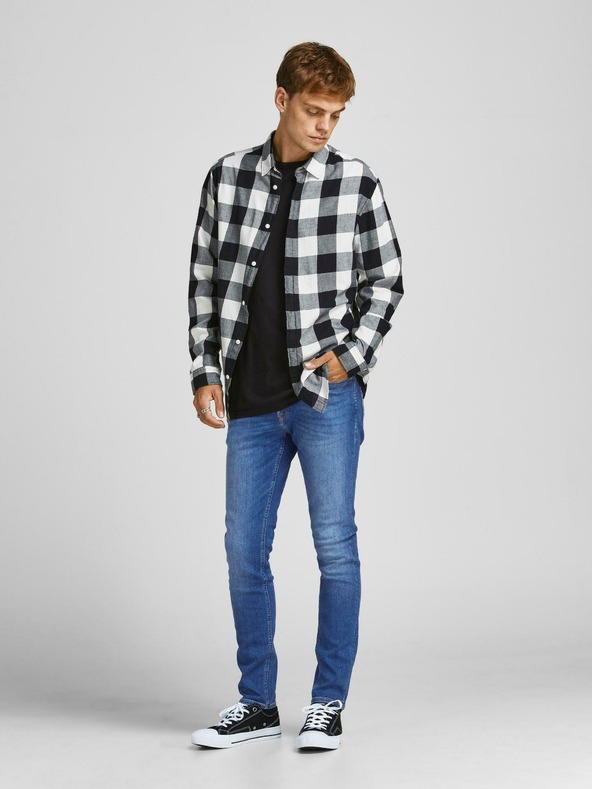 Jack & Jones Kék slim fit farmer Jack & Jones Liam
