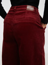 Pepe Jeans Piros női buggyos nadrág Pepe Jeans Cecilia Cord