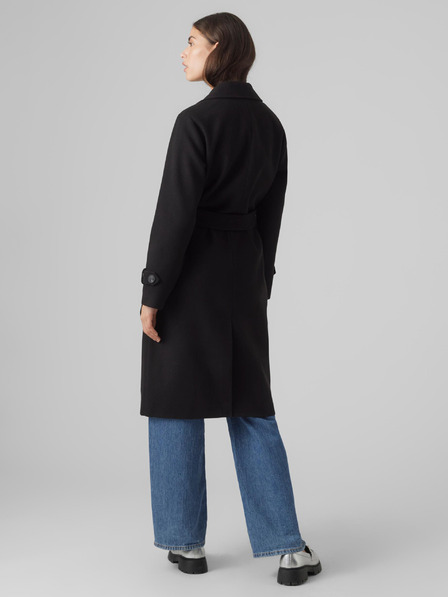 Vero Moda Fekete VERO MODA Fortunevega női kabát
