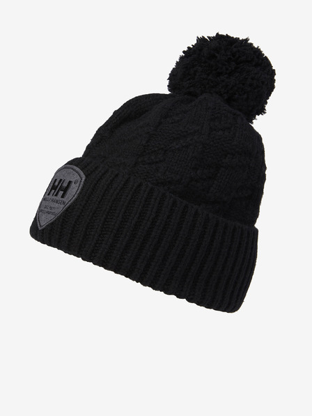 Helly Hansen Fekete női merinó gyapjú sapka HELLY HANSEN W HOD BEANIE 2.0