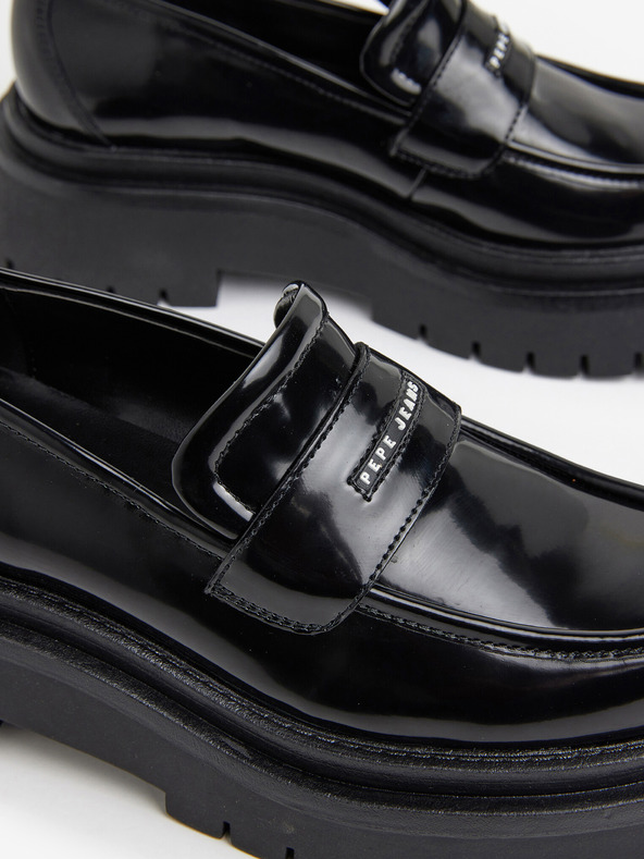 Pepe Jeans Fekete női csillogó papucs Pepe Jeans Queen Oxford