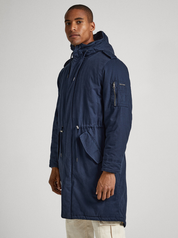 Pepe Jeans Sötétkék Férfi téli parka Pepe Jeans Bowie