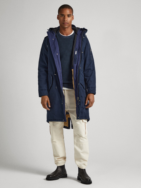 Pepe Jeans Sötétkék Férfi téli parka Pepe Jeans Bowie